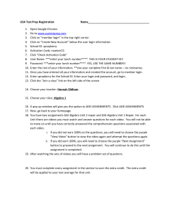 USA Test Prep Registration