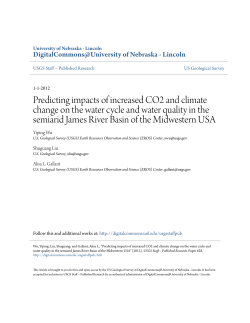 Predicting impacts of increased CO2 and climate change on the