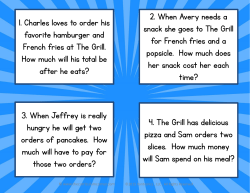 3. When Jeffrey is really hungry he will get two orders of pancakes