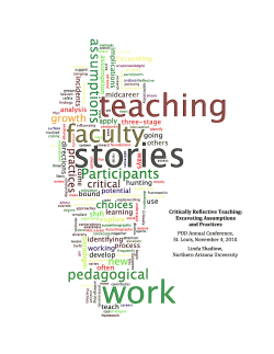 Excavating Assumptions and Practices