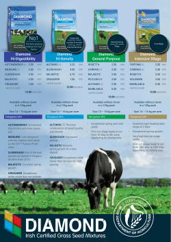 Diamond Hi-Digestibility Diamond Hi-Density Diamond