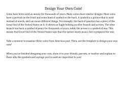 Design Your Own Coin!