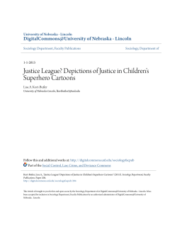 Depictions of Justice in Children`s Superhero Cartoons