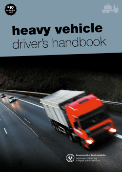 heavy vehicle driver`s handbook