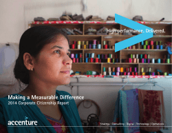 2014 Corporate Citizenship Report