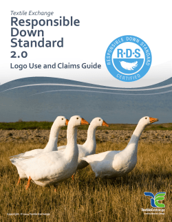 RDS 2.0 Logo Use and Claims Guide