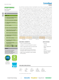 Fine Fissured Data Page/Submittal Sheet