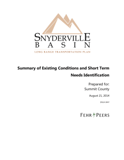 Snyderville Basin Transportation