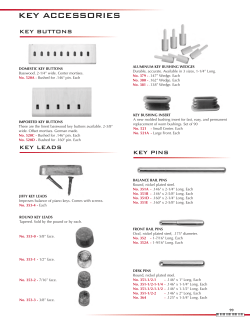 key accessories - Goodyear Piano Service