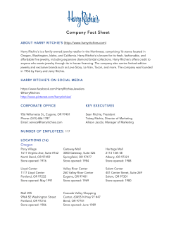 Company Fact Sheet
