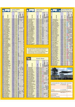 Text list of Queensland Government Heavy Vehicle