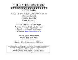 Dear Friends in Christ Jesus,