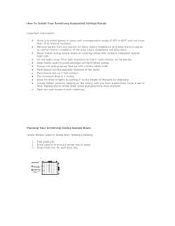 How To Install Your Armstrong Suspended Ceilings Panels