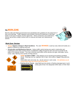 The WORK ZONE - Learn-2-Drive-USA