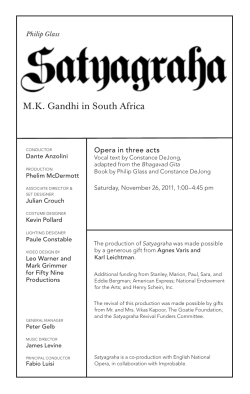 MK Gandhi in South Africa