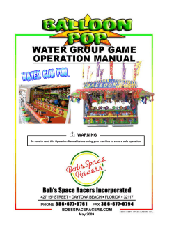 Balloon Pop Water Race Game