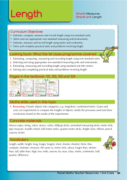 Length - Planet Maths