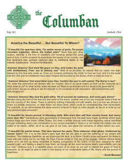 Congratulations St. Columban Class of 2015!