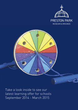 Take a look inside to see our latest learning offer for