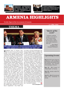 Armenia Highlights May 3