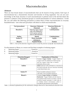 Macromolecules