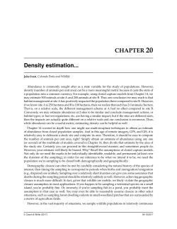 Chapter 20 - density estimation