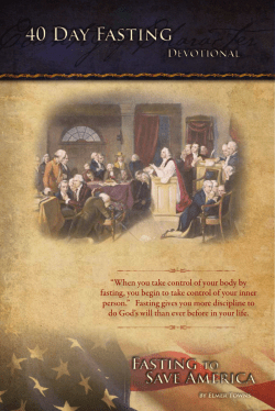 40 Days Fasting Devotional - Elmer Towns