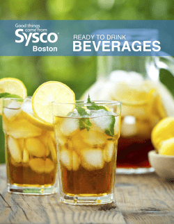 Drink - Sysco Boston LLC