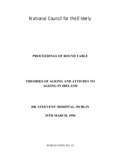 Theories of Ageing and Attitudes to Ageing in Ireland