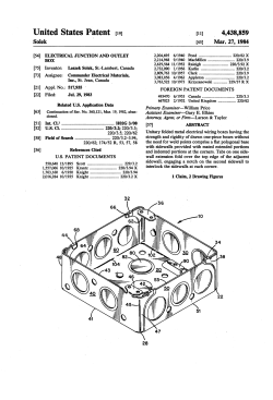 Electrical junction and outlet box
