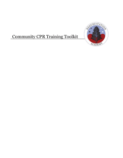 Community CPR Training Toolkit