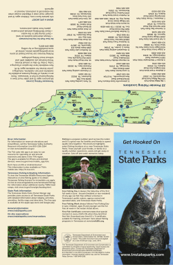 Get Hooked On - Tennessee State Parks