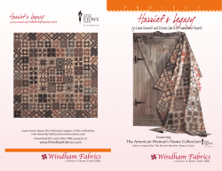 Harriet`s Legacy - Windham Fabrics
