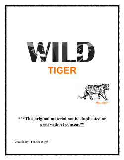 This original material not be duplicated or used without