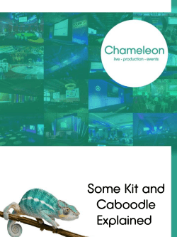 Some Kit and Caboodle Explained