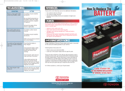 How To Replace the Battery