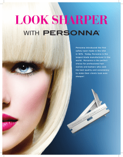 2 Personna introduced the first safety razor made in the USA in 1875