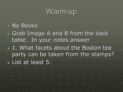 Causes of Boston Tea Party