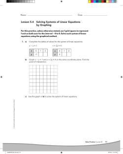 5.4 Lesson Notes
