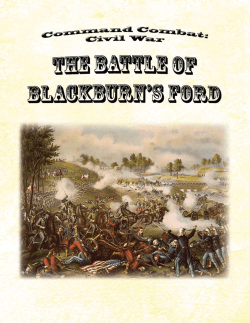 The Battle of Blackburn`s Ford