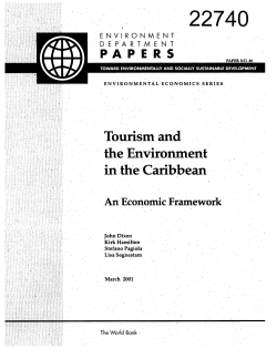 Tourism and the Environment in the Carnbbean