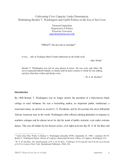 Jagmohan_Cultivating Civic Capacity Under Domination_10082015