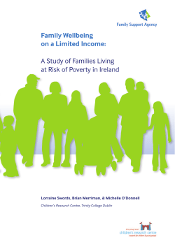 Family Wellbeing - Trinity College Dublin