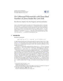 On Littlewood Polynomials with Prescribed Number of Zeros Inside