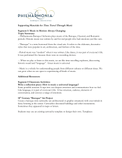 Supporting Materials for Time Travel Through Music Segment I
