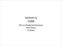 Prof. John Owens` slides