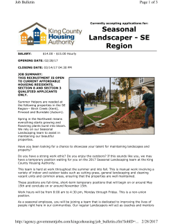 Seasonal Landscaper - SE Region