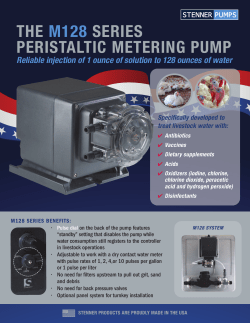 M128 - Stenner Pumps