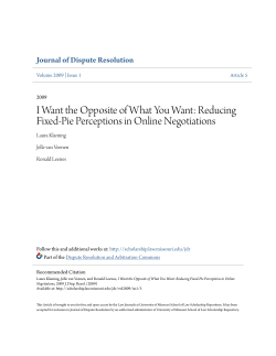 I Want the Opposite of What You Want: Reducing Fixed