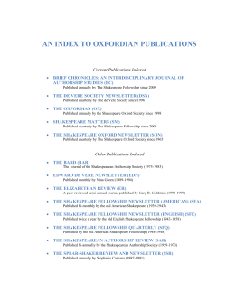 click - The Elizabethan Review